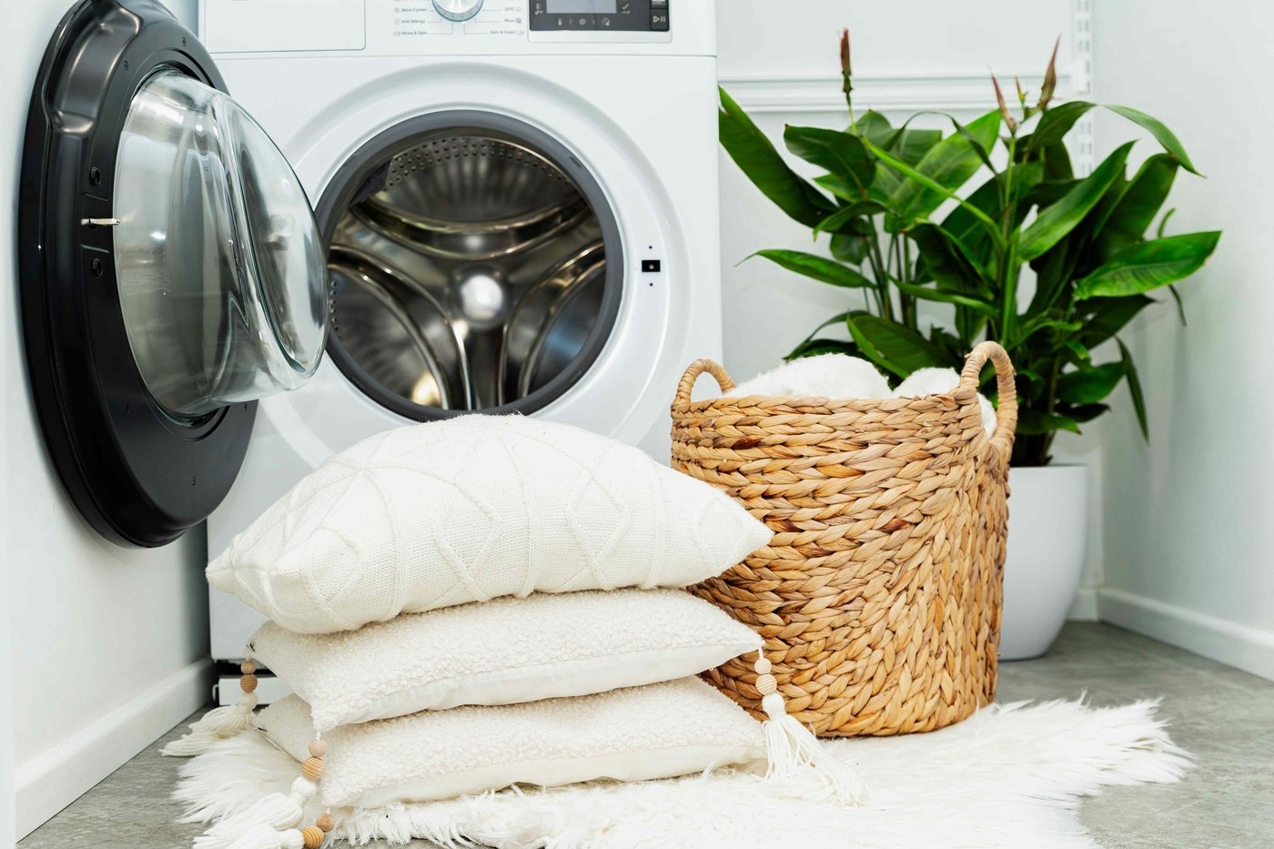 Check Decorative Cushion Covers Separately From Their Inserts