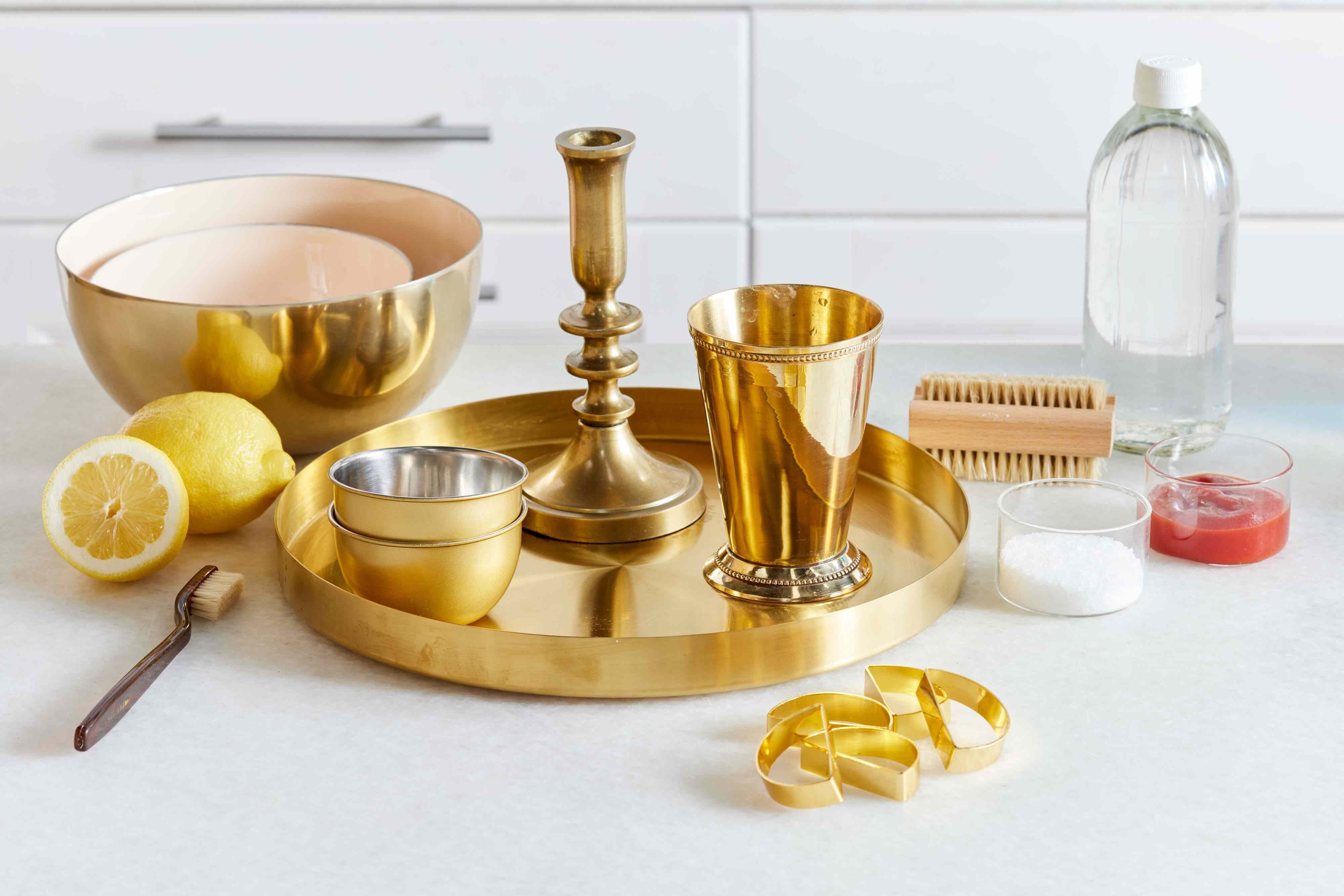 Test Brass-Decor Cleaning on a Hidden Area First