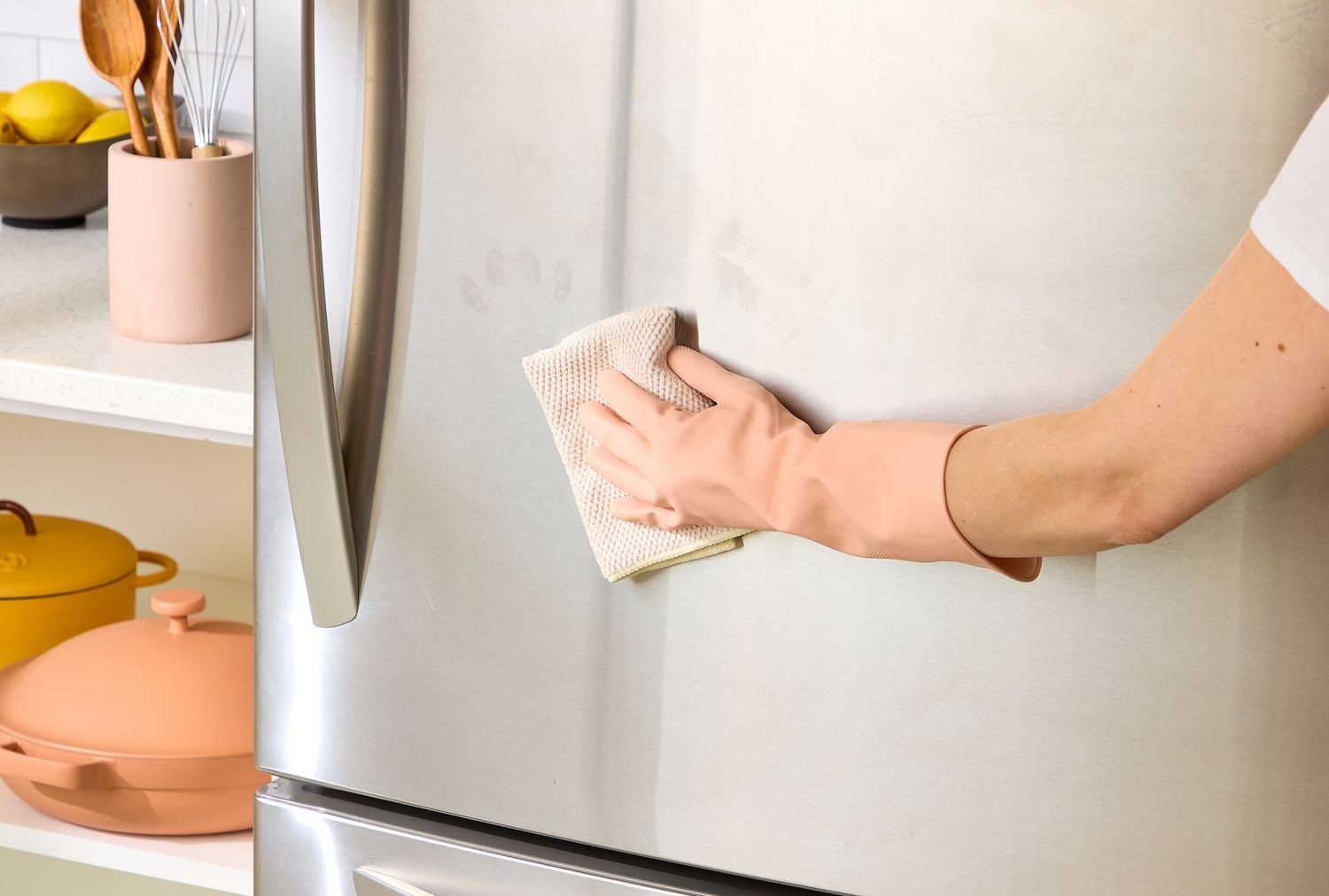 Keep Scouring Pads and Heavy Residues Off Stainless Appliances