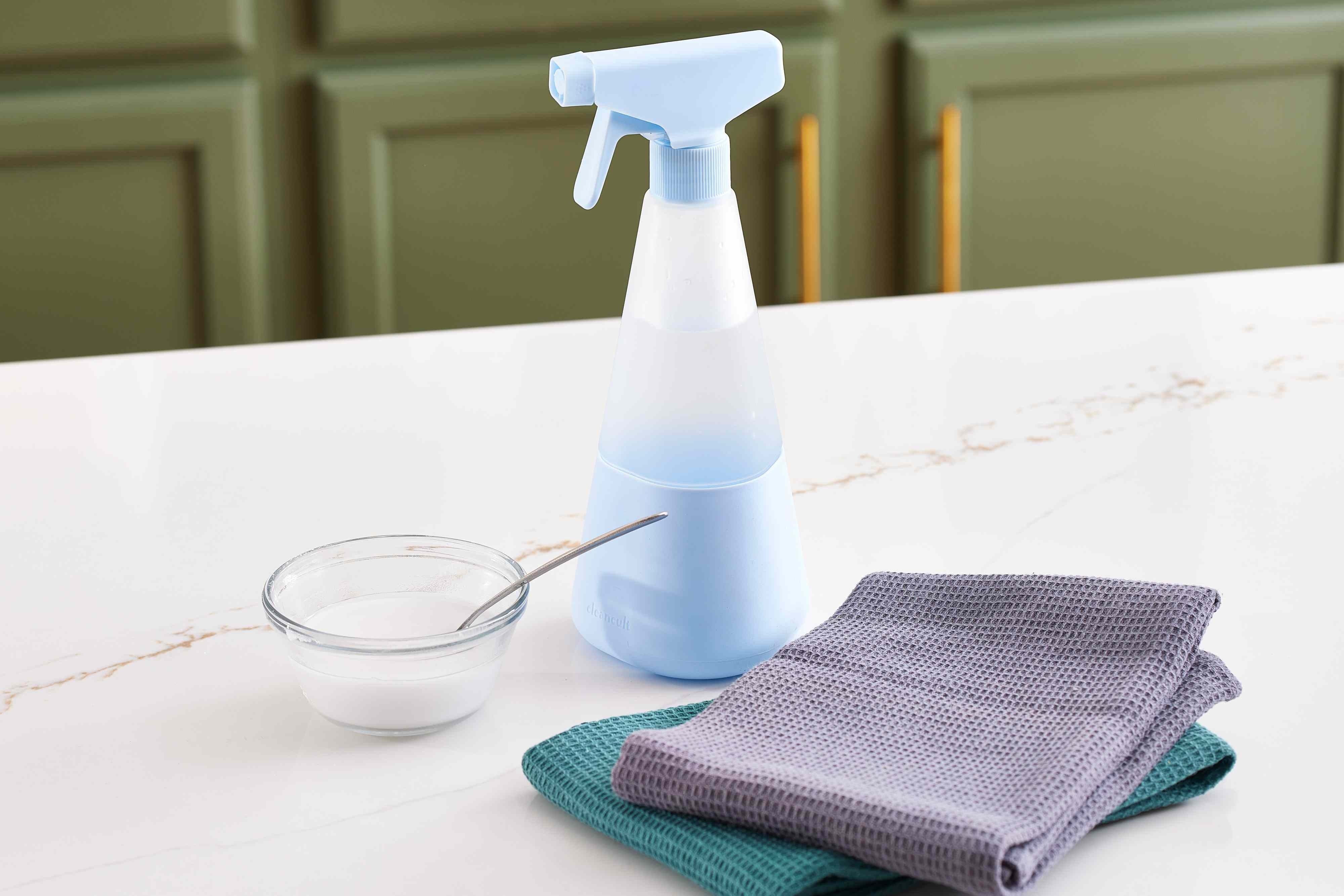 Protect Stone Counters With Soft Tools and Prompt Blotting