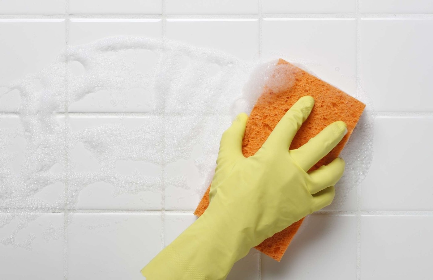 Begin Ceramic-Tile Cleaning by Removing Loose Grit