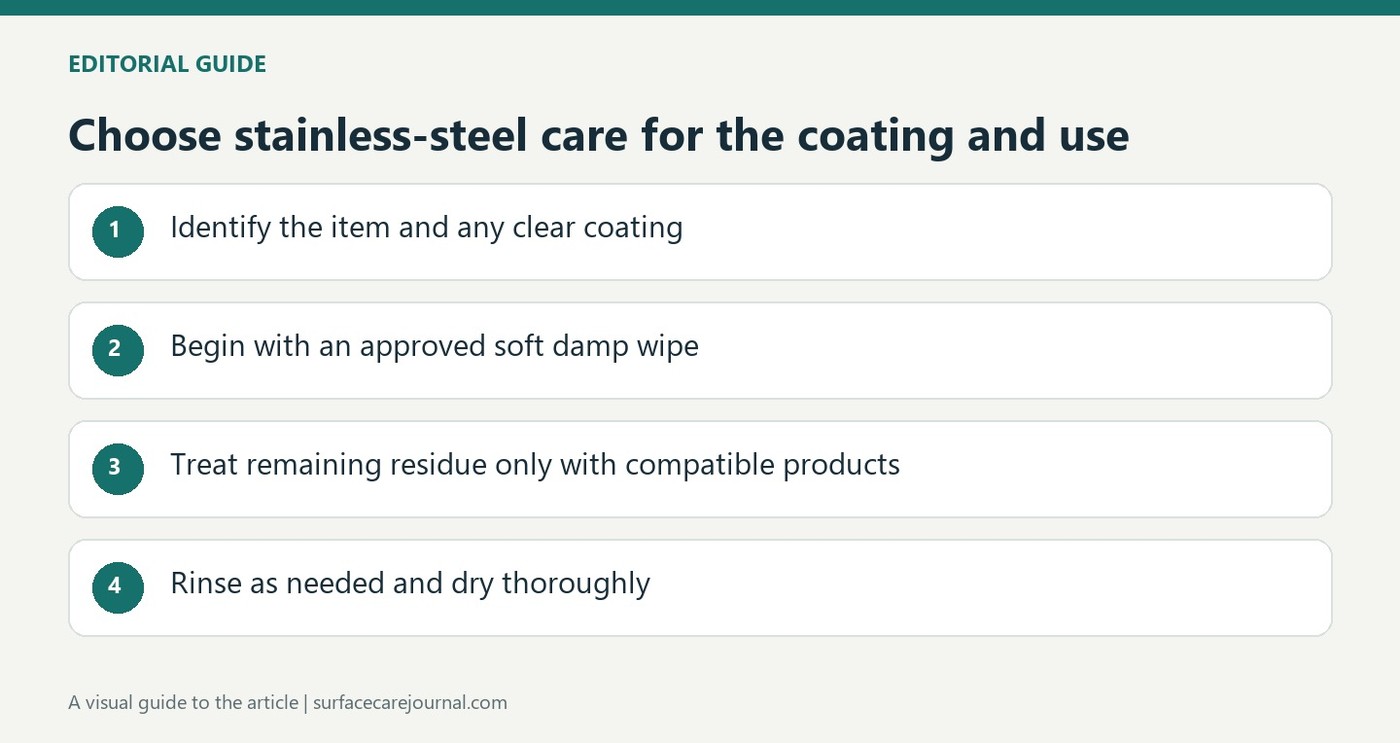 Check the Manufacturer's Advice Before Cleaning a Steel Coating