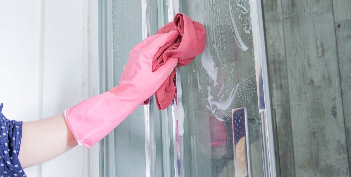 Dry Shower Glass Between Deeper Cleaning Sessions