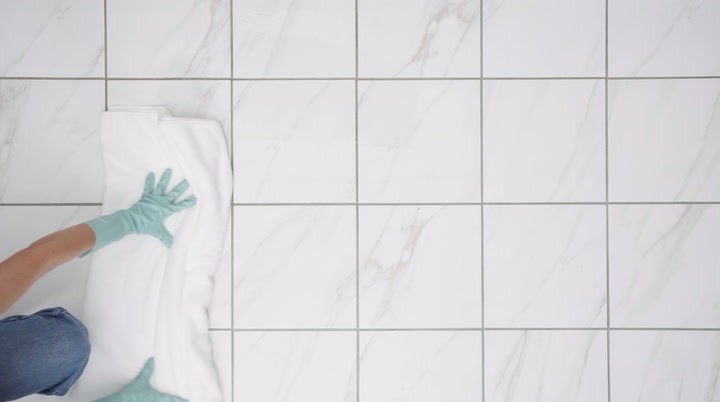 Use Controlled Damp Mopping for Ceramic Tile
