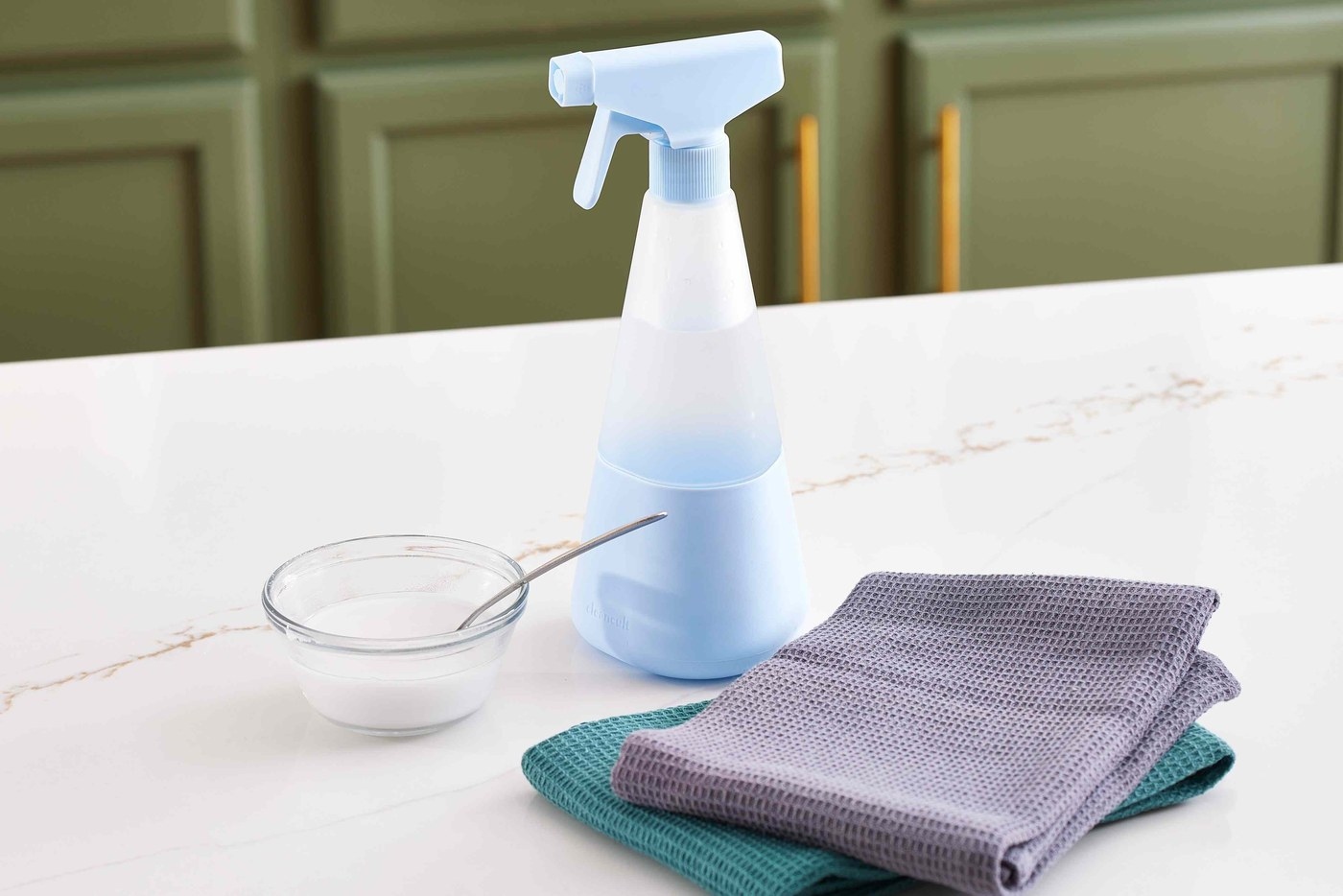 Protect Stone Counters With Soft Tools and Prompt Blotting