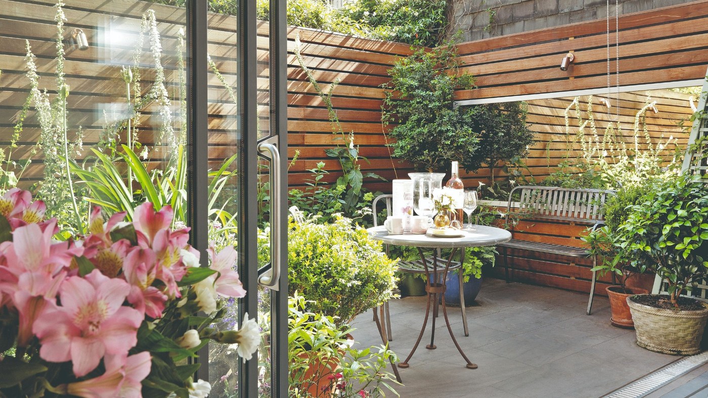 Give Wooden Garden Furniture a Soft-Brush Clean