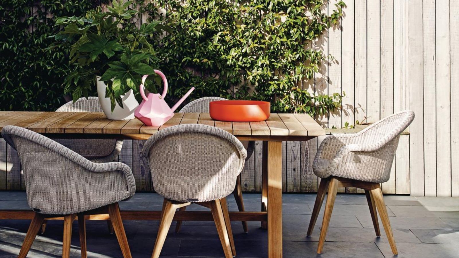 Start Teak Furniture Care with a Gentle Brush