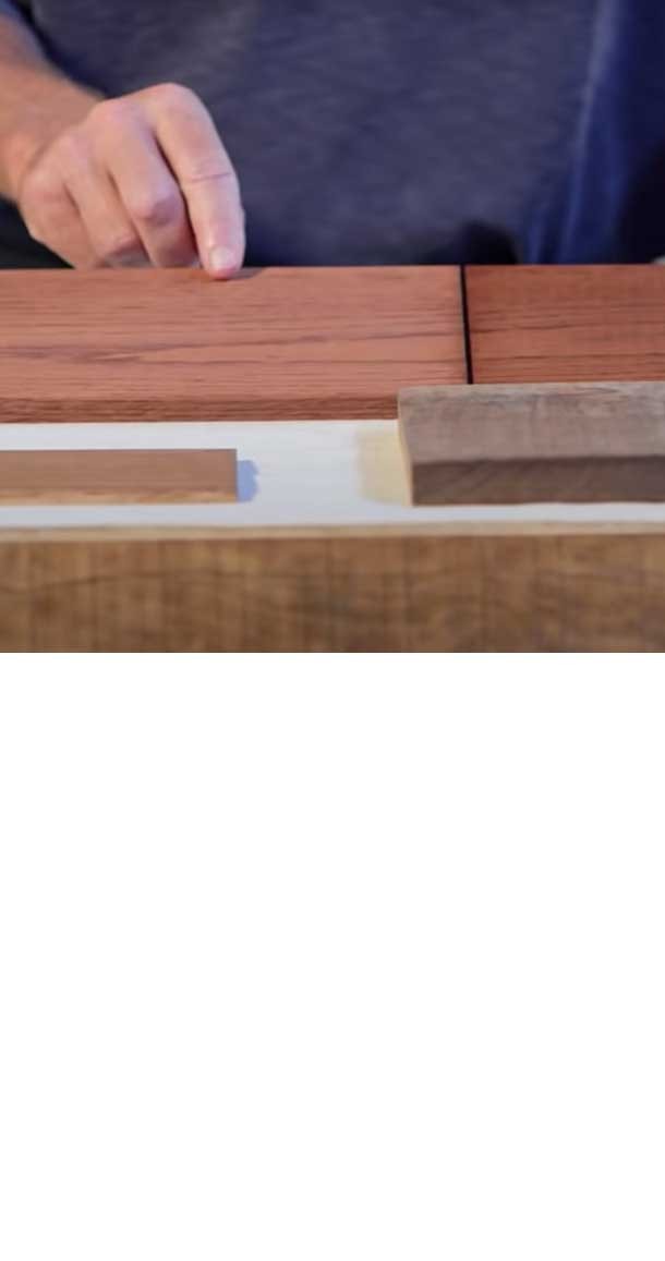 Test Wood Stain on the Actual End-Table Material