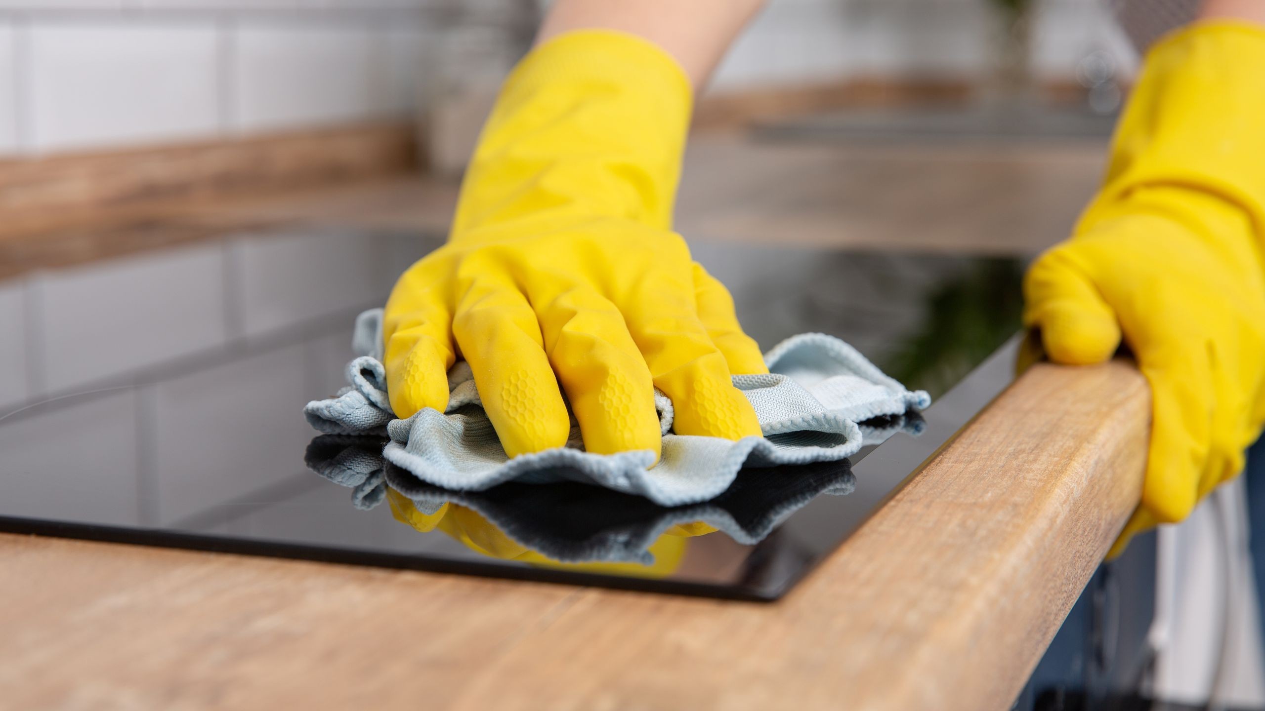 Separate Daily Glass-Stove Care from Burnt-On Residue